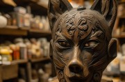谷物 shops，获取咒狐面具，开启你的魔法世界！