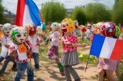 法国人如何领取国旗—一场天真的口罩游戏？