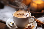 冬季奶茶，温暖与自然的完美结合