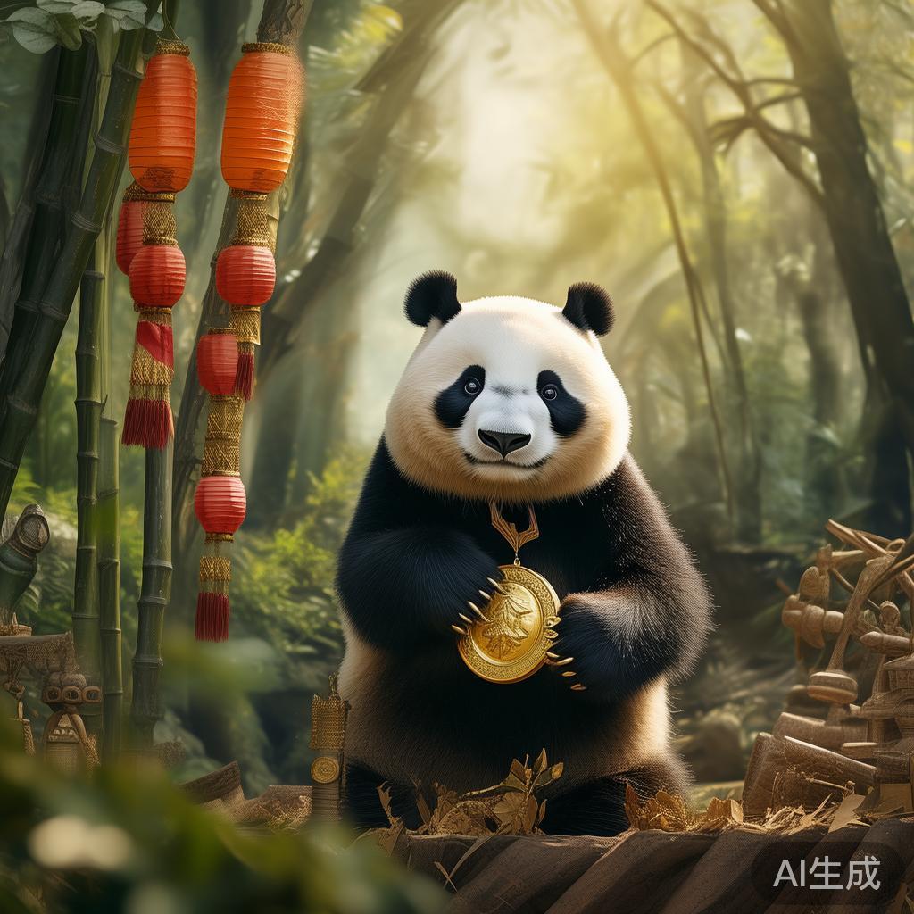 熊猫的精神,领取勋章,传承文化 - 快讯网 - 分享生活资讯热点话题综合门户网www.yunbaotong.com