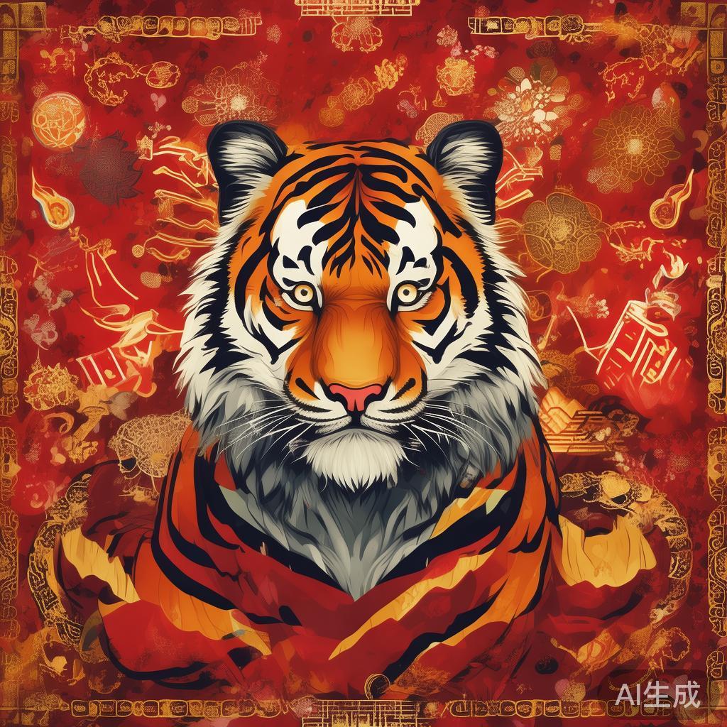 虎年壁纸，复古风的现代守护 - 快讯网 - 分享生活资讯热点话题综合门户网www.yunbaotong.com