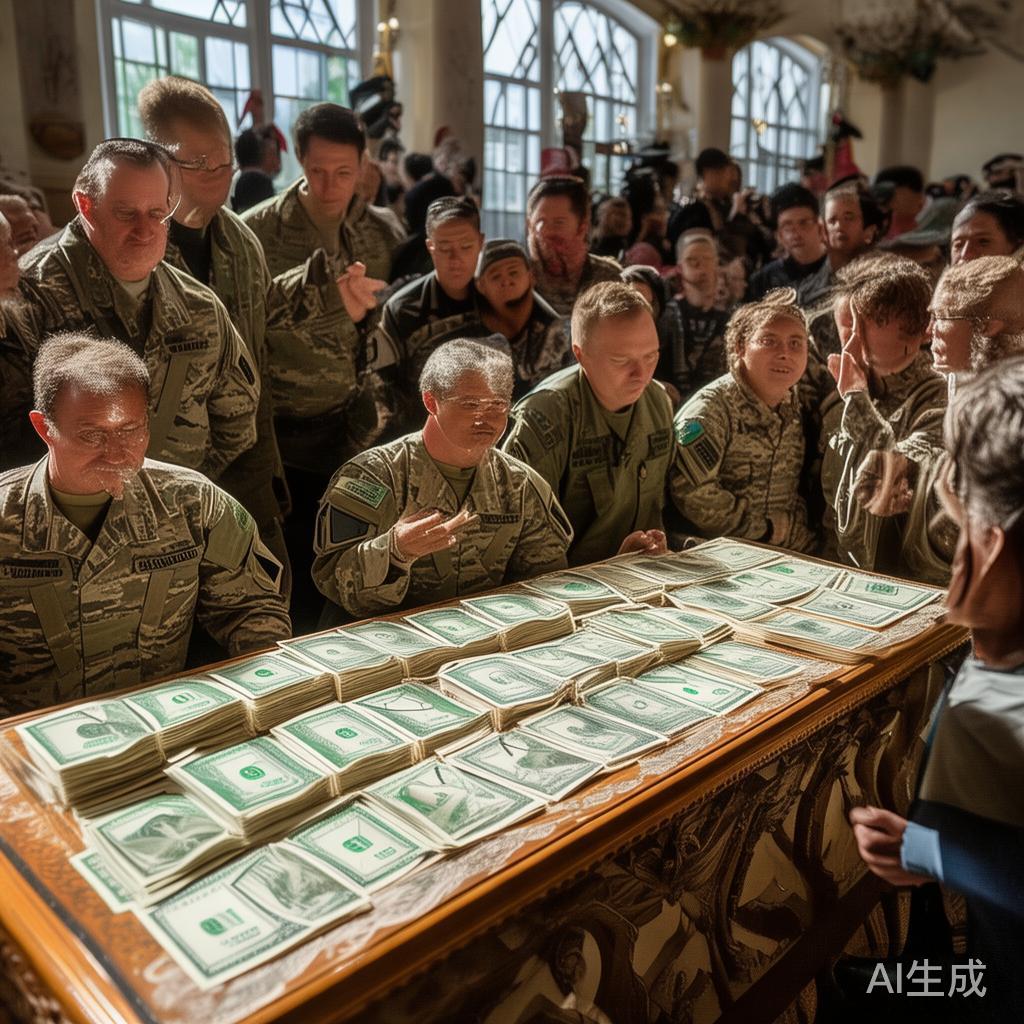 军人的补助大 reveal—从照片到资金的仪式感 - 快讯网 - 分享生活资讯热点话题综合门户网www.yunbaotong.com